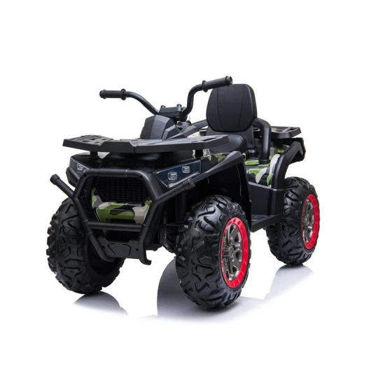 XMX607 Spider ar akumulatoru darbināms melns kvadracikls