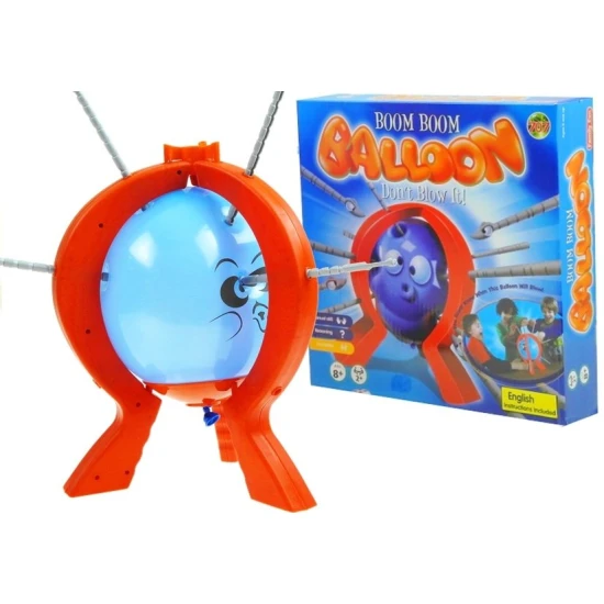 Balonu spridzināšanas spēle ģimenēm Galda un sporta spēles