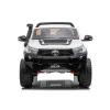 Balts elektriskais bērnu auto „Toyota Hilux“