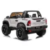 Balts elektriskais bērnu auto „Toyota Hilux“