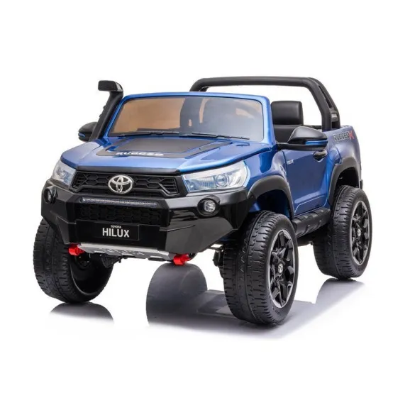 Zils elektriskais bērnu auto „Toyota Hilux“