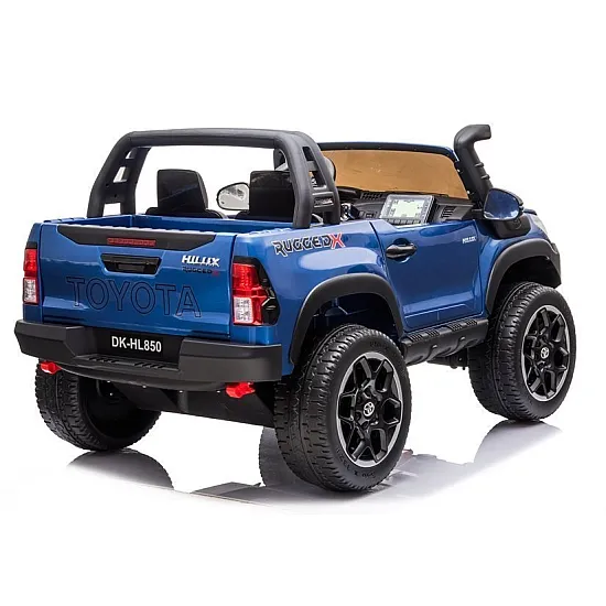 Sinine elektriline lasteauto Toyota Hilux