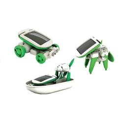 Saules Saules DIY izglītības komplekts rotaļlieta 6in1 robots bērniem