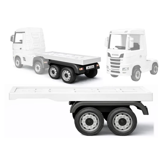 Balta piekabe vilcējam HL358 Puspiekabes