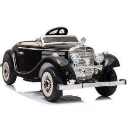 Melns elektromobilis Mercedes 540K