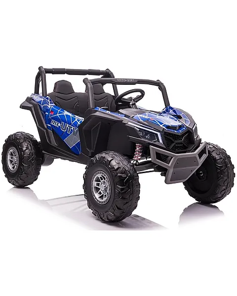 UTV-MX ar akumulatoru darbināms zils bagijs
