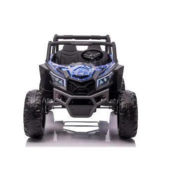 UTV-MX ar akumulatoru darbināms zils bagijs