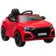 Sarkans ar akumulatoru darbināms automobilis Audi RS Q8