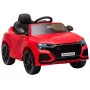 Sarkans ar akumulatoru darbināms automobilis Audi RS Q8