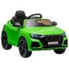 Zaļā Audi RS Q8 ar akumulatoru darbināms automobilis Elektriskās mašīnas bērniem