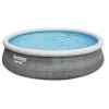 Piepūšamais dārza baseins ar balstiem 457 x 107 cm  Bestway
