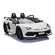 Balts elektriskais Lamborghini Aventador SX2028 auto