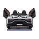 Balts elektriskais Lamborghini Aventador SX2028 auto Elektriskās mašīnas bērniem