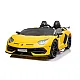 Dzeltens elektriskais Lamborghini Aventador SX2028 auto Automašīnas