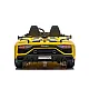 Dzeltens elektriskais Lamborghini Aventador SX2028 auto Automašīnas