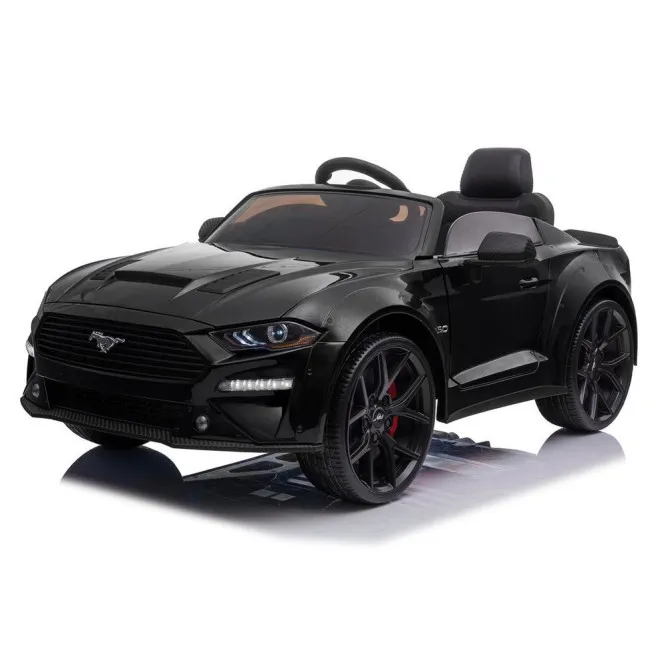 Ford Mustang GT SX2038 akumulatora darbināma melna automašīna