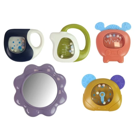 rozā bērnu paklājiņš ar piederumiem Zīdaiņiem