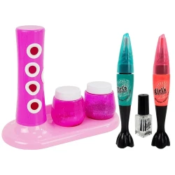 Nagu krāsošanas komplekts ar krāsainām uzlīmēm