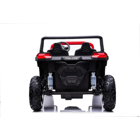 Sarkans elektriskais bērnu ratiņš Buggy STRONG A032 Elektriskās mašīnas bērniem