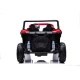 Sarkans elektriskais bērnu ratiņš Buggy STRONG A032 Elektriskās mašīnas bērniem