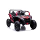 Sarkans elektriskais bērnu ratiņš Buggy STRONG A032 Elektriskās mašīnas bērniem