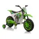 Zaļš bezvadu motocikls XMX616 Elektriskās mašīnas bērniem