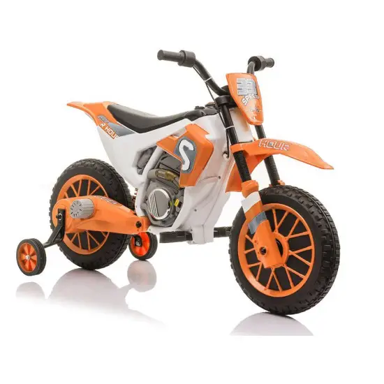 Oranžs bezvadu motocikls XMX616 Elektriskās mašīnas bērniem