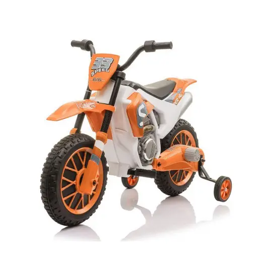 Oranžs bezvadu motocikls XMX616 Elektriskās mašīnas bērniem