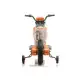 Oranžs bezvadu motocikls XMX616 Elektriskās mašīnas bērniem