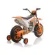 Oranžs bezvadu motocikls XMX616 Elektriskās mašīnas bērniem