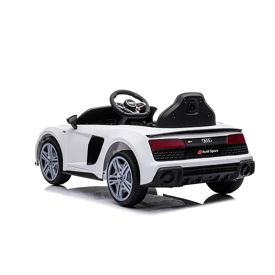 Biały samochód elektryczny Audi R8 Lift A300 Samochody