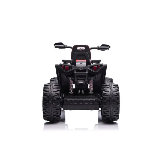 QLS-3288 ar akumulatoru darbināms sarkans kvadracikls Kvadracikli