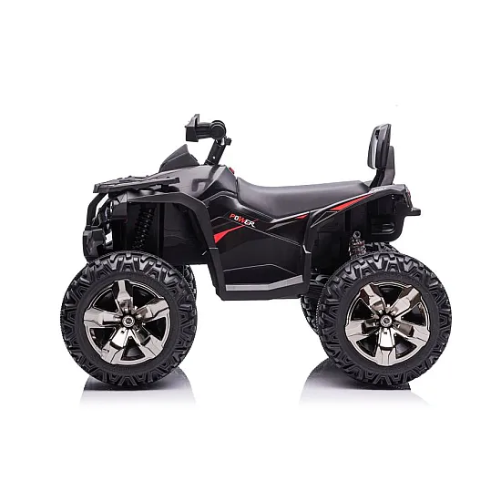 Black electric quad bike QLS-3288 Electric machines for children