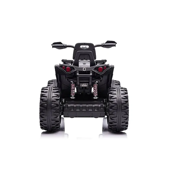 Black electric quad bike QLS-3288 Electric machines for children