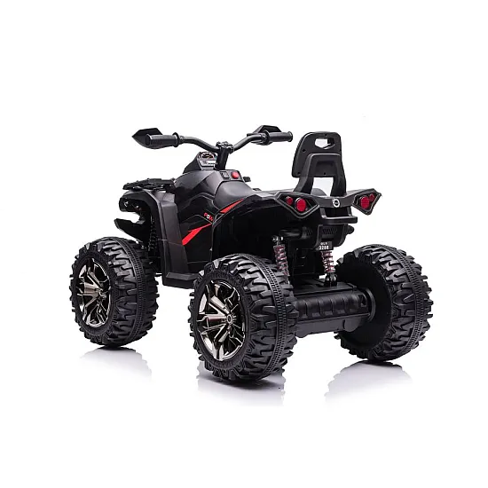 Black electric quad bike QLS-3288 Electric machines for children