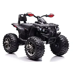 Black electric quad bike QLS-3288