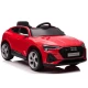 Sarkana elektriskā Audi E-Tron automašīna QLS-6688