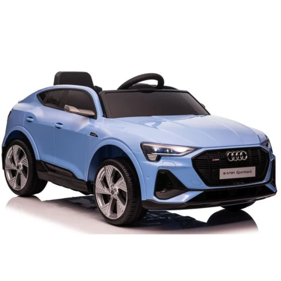 Zila elektriskā Audi E-Tron automašīna QLS-6688 Elektriskās mašīnas bērniem