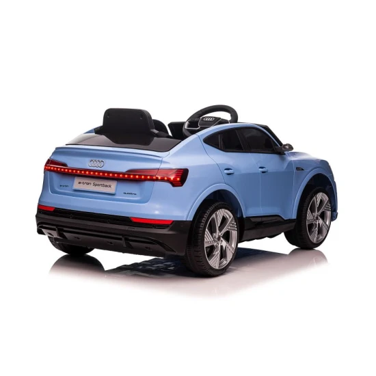 Zila elektriskā Audi E-Tron automašīna QLS-6688 Elektriskās mašīnas bērniem