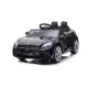 Elektriskais melnais automobilis Mercedes SLC 300