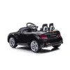 Elektriskais melnais automobilis Mercedes SLC 300