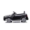 Elektriskais melnais automobilis Mercedes SLC 300