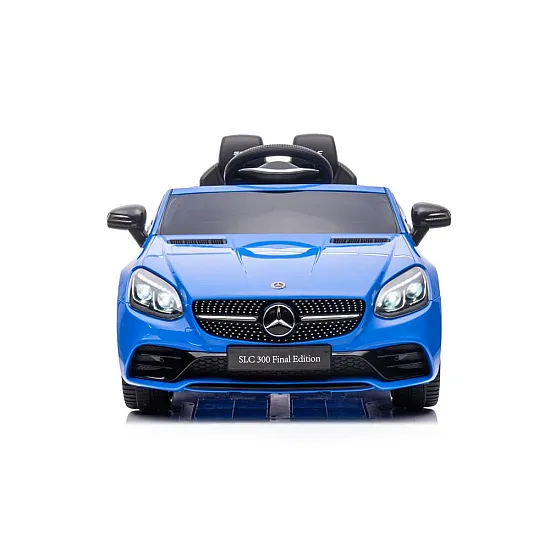 Mercedes SLC 300 sininen sähköauto