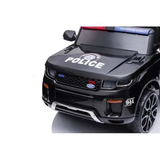 Melna elektriskā policijas automašīna BBH-021 Automašīnas