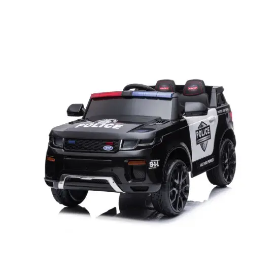 Melna elektriskā policijas automašīna BBH-021 Automašīnas