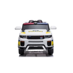 Balta elektriskā policijas automašīna BBH-021