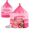 Rozā princeses pils telts 135 x 105 cm