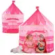 Rozā princeses pils telts 135 x 105 cm