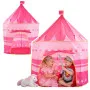 Rozā princeses pils telts 135 x 105 cm