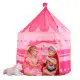 Rozā princeses pils telts 135 x 105 cm